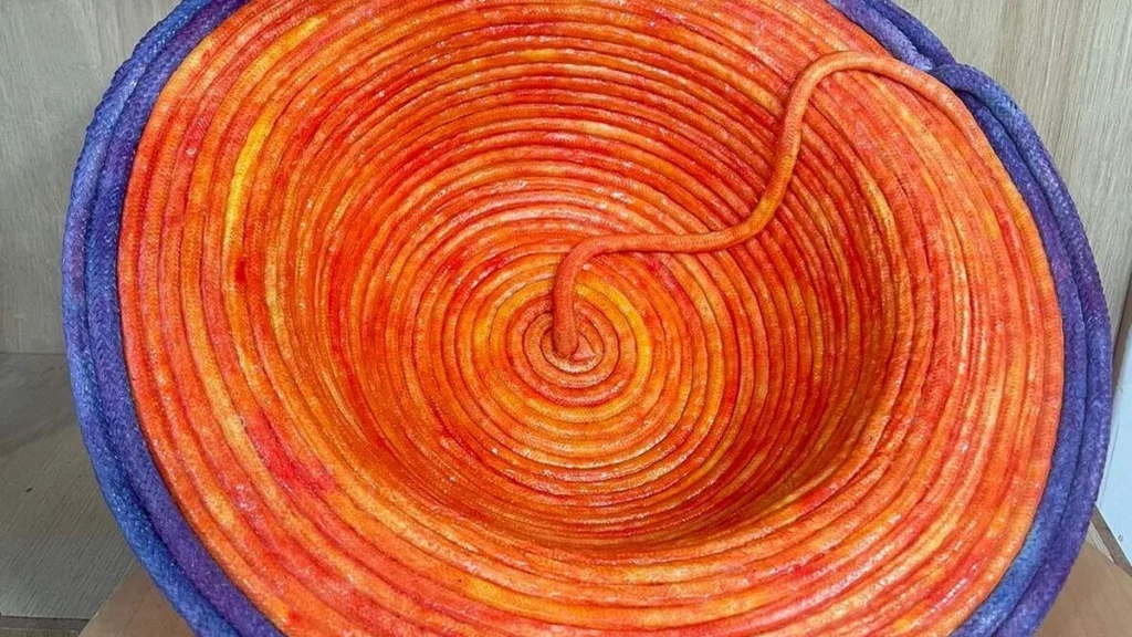 Imagem fruteira com cordoes diy faca voce mesmo do artigo Fruteira com cordões (DIY) - Faça Você Mesmo