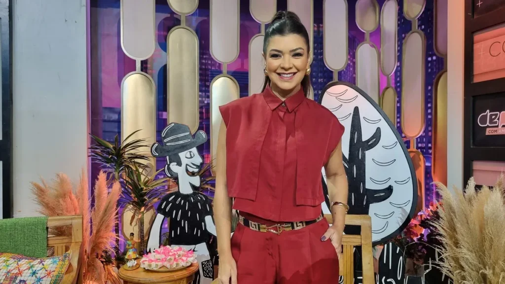 Imagem Amanda francozo por juana tannus do artigo Amanda Françozo comanda um Arraiá Nordestino em seu programa