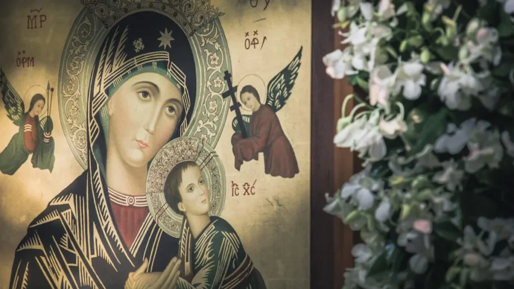 Imagem nossa senhora do perpetuo socorro do artigo Conheça o Terço de Nossa Senhora do Perpétuo Socorro