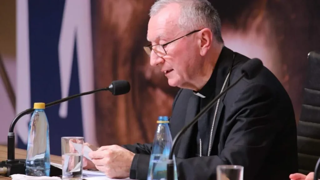 Imagem Cardeal Parolin do artigo Cardeal Parolin: A missão do Vaticano na defesa da democracia e paz mundial
