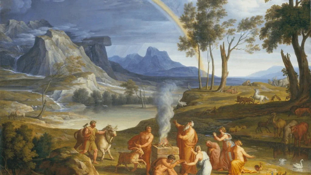 O arco-íris, sinal da aliança de Deus com a humanidade