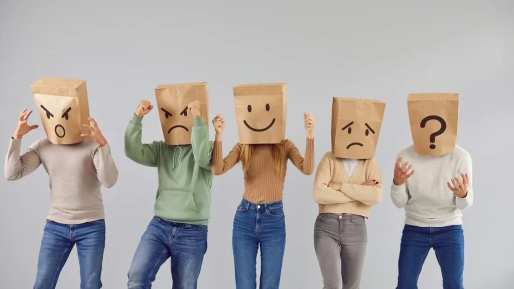 Imagem diferente expressoes emocionais do artigo 9 versículos bíblicos para lidar com as emoções