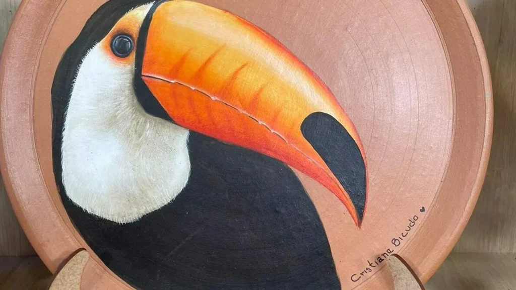 Imagem prato de ceramica faca voce mesmo do artigo Prato de cerâmica - Faça Você Mesmo