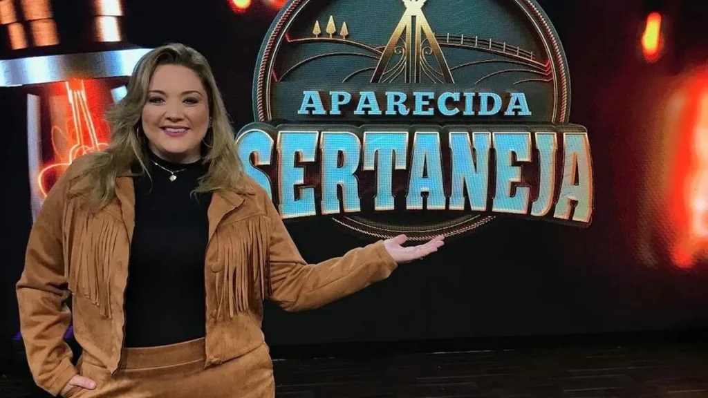 Imagem Mariangela Zan Producao TV Aparecida 1 do artigo "Aparecida Sertaneja" conta a história da cantora Adriana