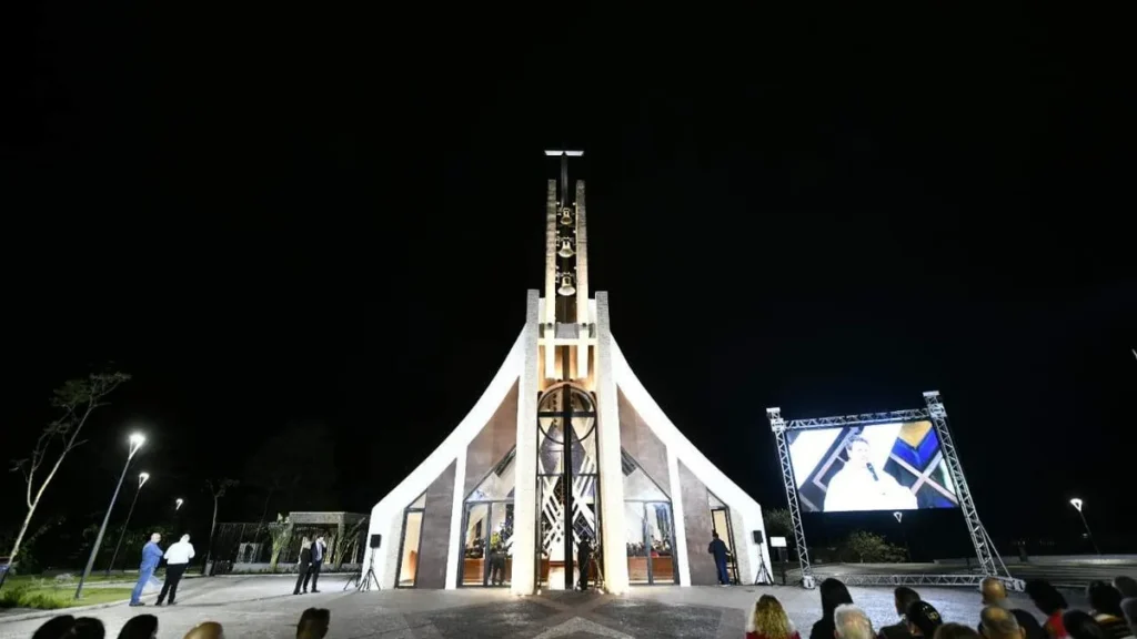 Imagem Entrega Capela Porto Itaguacu 20 do artigo Família dos Devotos entrega mais um presente para Nossa Senhora Aparecida