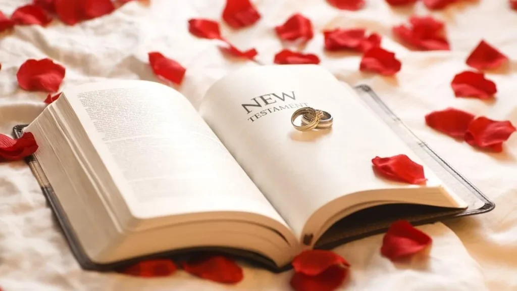 Imagem biblia no casamento do artigo Desafios modernos no casamento cristão: Mantendo a fé em tempos difíceis
