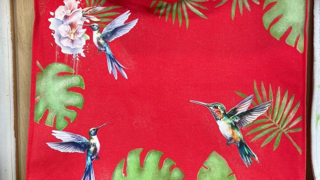 Imagem pintura adesivada na ecobag faca voce mesmo do artigo Pintura adesivada na ecobag - Faça Você Mesmo
