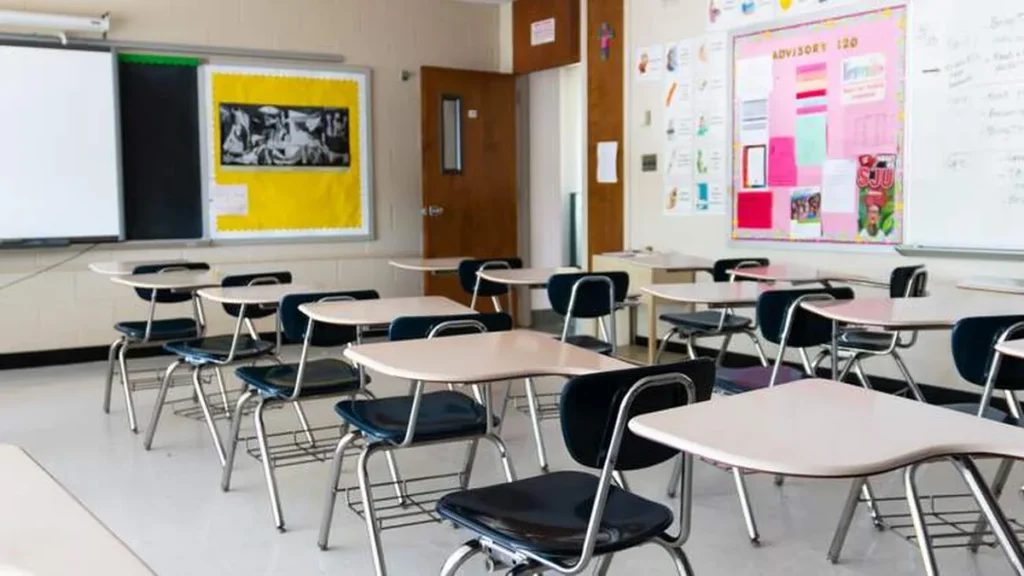 Imagem Sala de aula do artigo O novo ensino médio