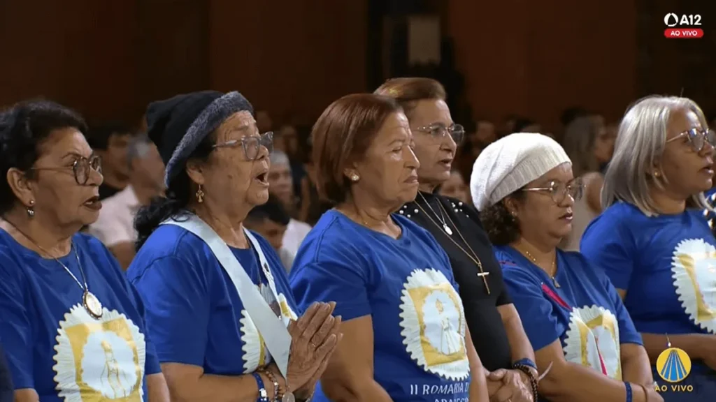 Imagem Romaria de Belem do artigo Santuário Nacional recebe a Romaria da Arquidiocese de Belém do Pará