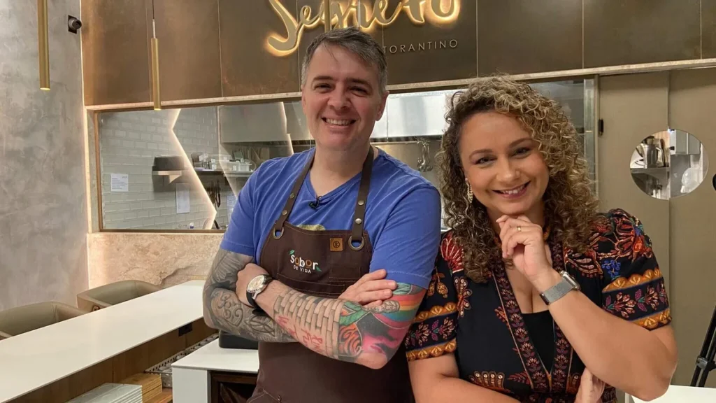 Imagem SDV 21 07 Reproducao TV Aparecida 1 do artigo "Sabor de Vida" visita renomado restaurante em Salvador