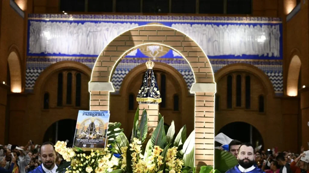 Imagem Missa de cem dias para a Festa da Padroeira 2024 do artigo Contagem regressiva: faltam dois meses para a Festa da Padroeira