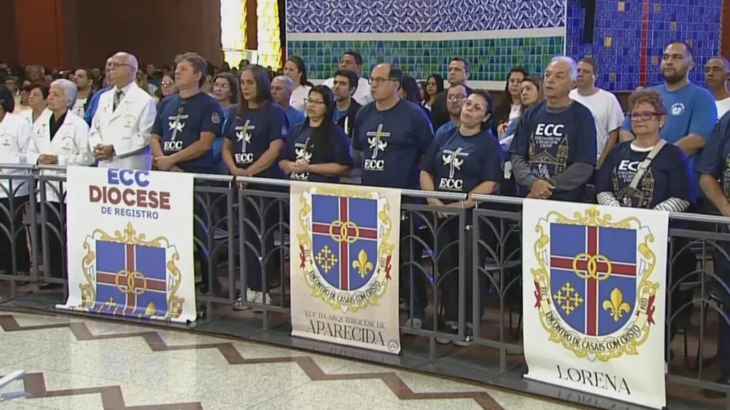 Imagem ECC Estado de Sao Paulo do artigo Encontro de Casais com Cristo celebra 54 anos em Aparecida