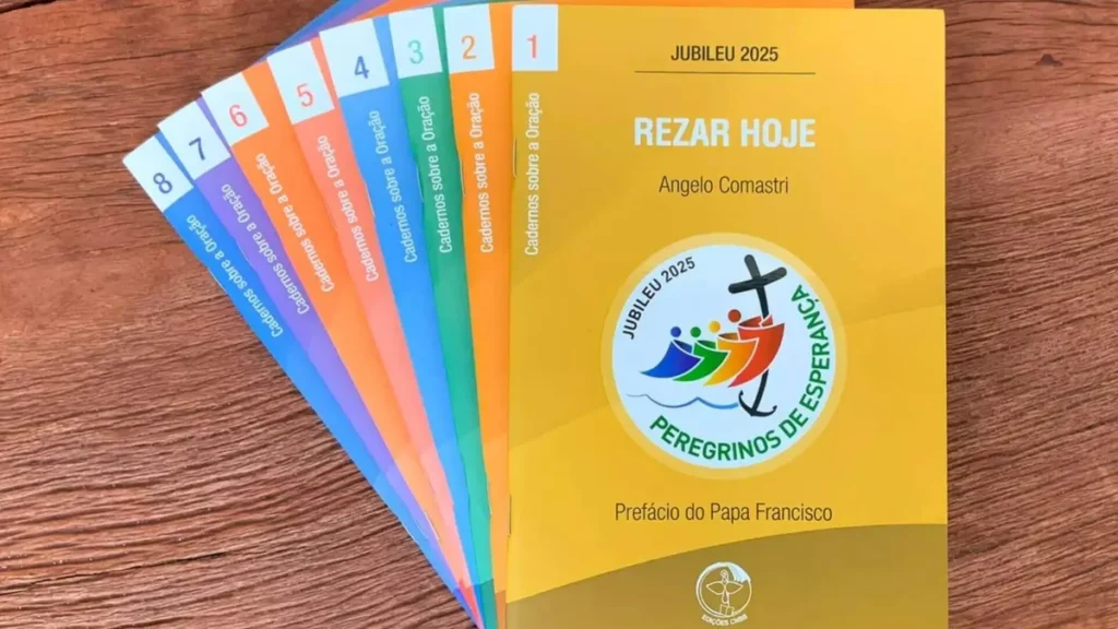 Imagem Cadernos da Oracao do artigo Jubileu 2025: Acompanhe a série Podcast Ano da Oração