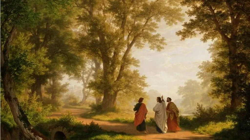 Imagem Os discipulos de Emaus do artigo Deus, companheiro de viagem