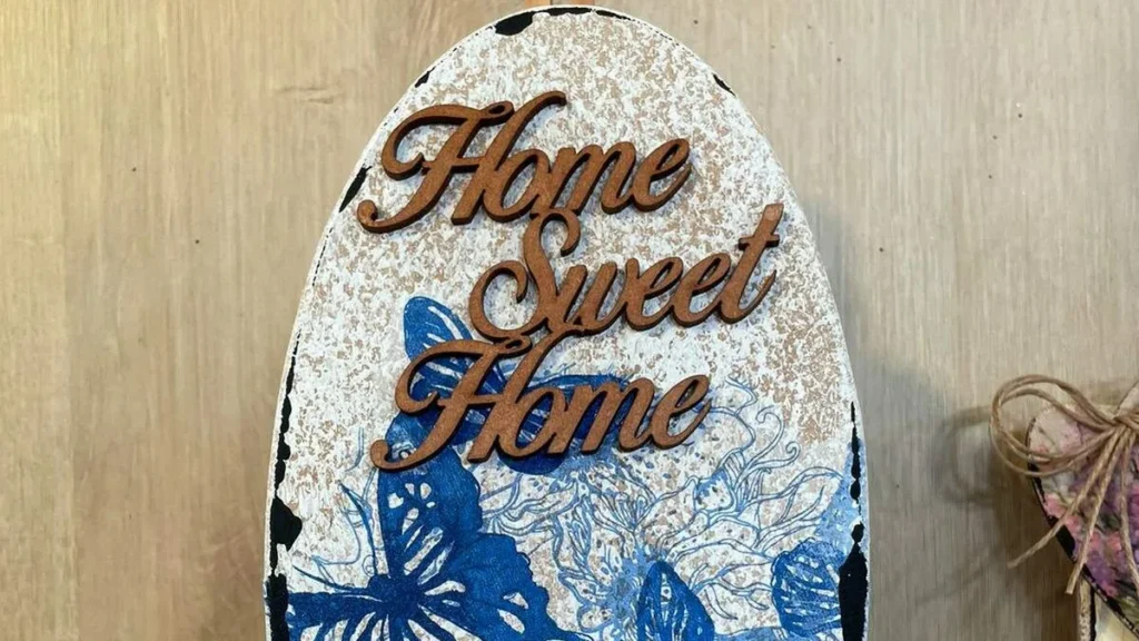 Imagem coracao decorativo em decoupagem faca voce mesmo do artigo Coração decorativo em decoupagem - Faça Você Mesmo
