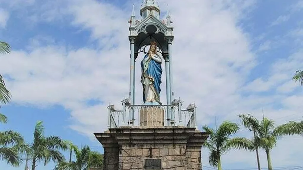 Imagem monumento de Nossa Senhora da Conceicao Morro da conceicao Recife PE do artigo Papa reza pelas vítimas do desabamento no Santuário de Recife (PE)
