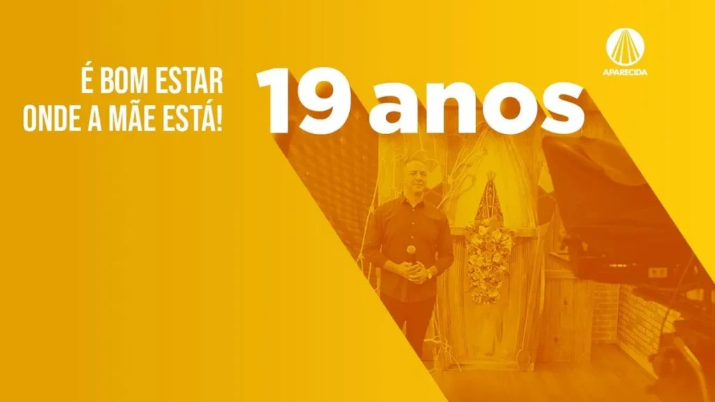 Imagem Capa release geral aniversario da rede tv aparecida do artigo TV Aparecida completa 19 anos com atrações especiais