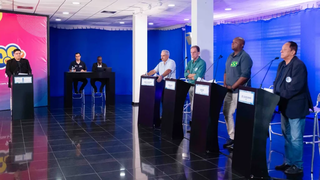 Imagem Debate de Aparecida do artigo Candidatos à Prefeitura de Aparecida participam de Debate na Rádio Pop: assista na íntegra