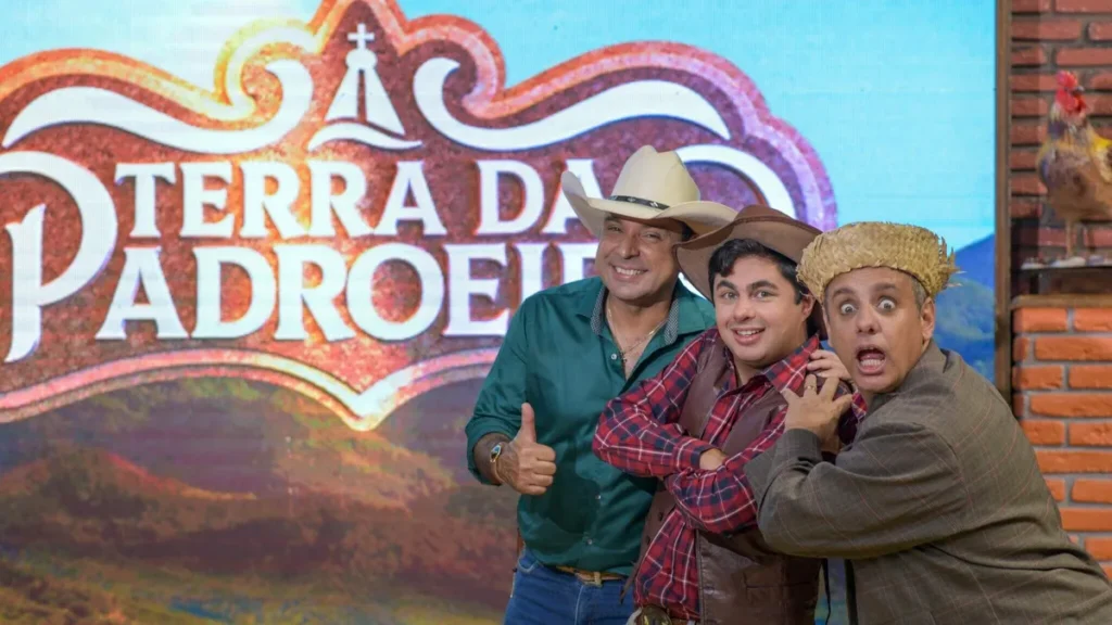 Imagem 1 Trio Terra da Padroeira Davi Barbosa do artigo Guto e Nando cantam no “Terra da Padroeira” em nova fase da dupla