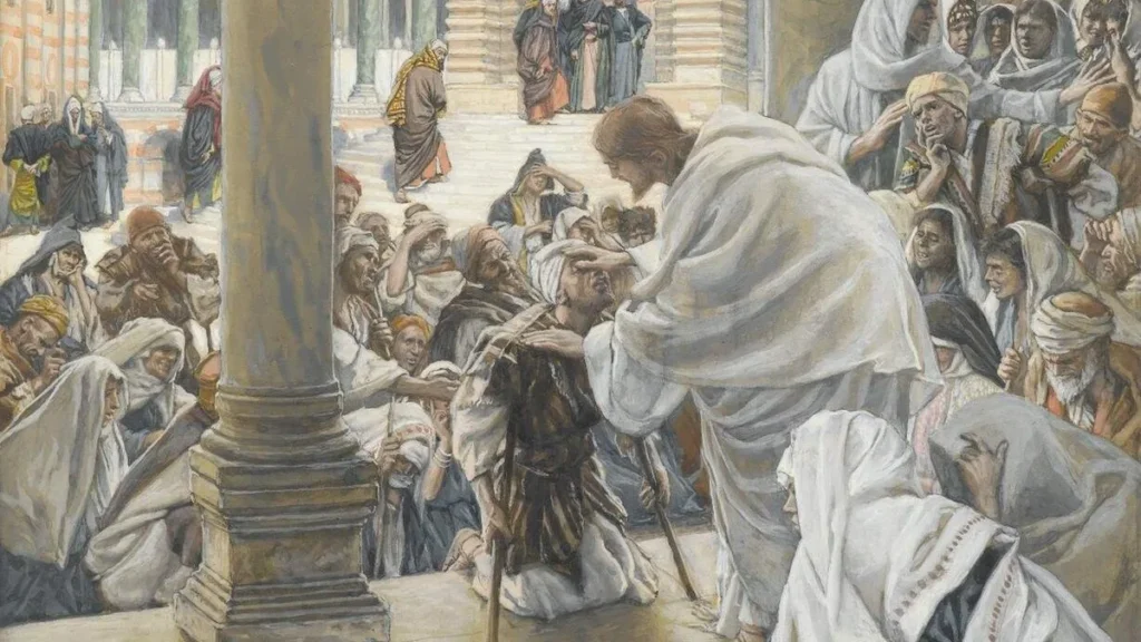 Imagem Jesus e o surdo mudo 2 do artigo Jesus quer nos curar e nos dar dignidade!