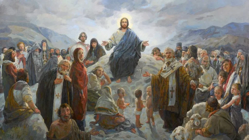 Imagem Jesus pregando 3 do artigo Jesus nos convida a propagar ainda mais o Evangelho para todos