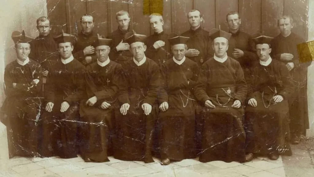 Pioneiros alemães que chegaram em Aparecida em 1894.