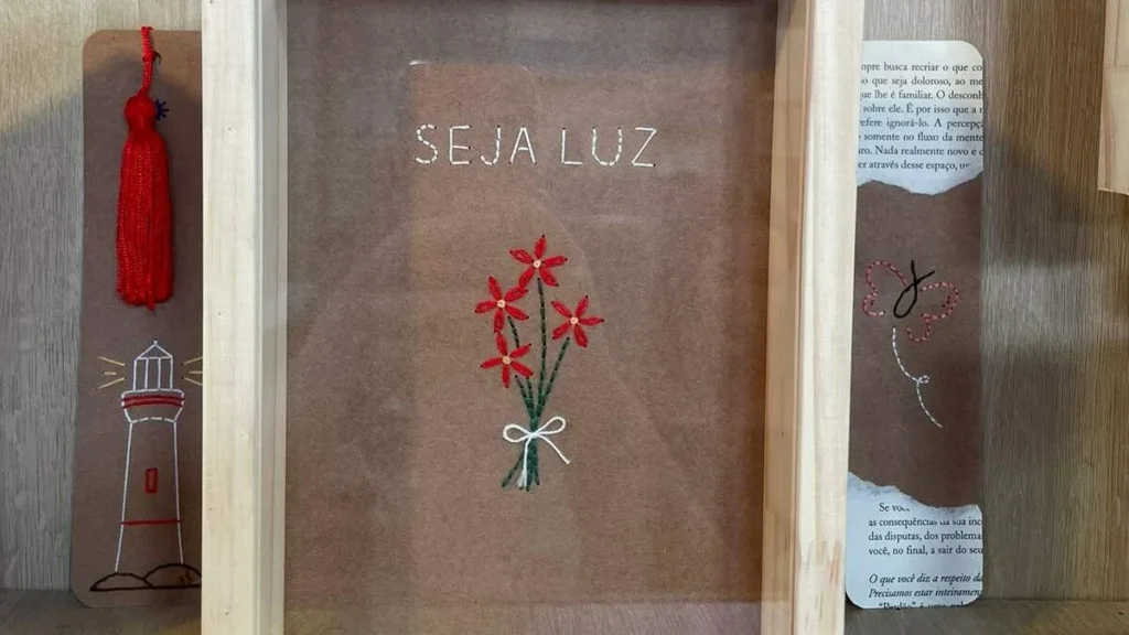 Imagem buque de flor bordado no papel faca voce mesmo do artigo Buquê de flor bordado no papel - Faça Você Mesmo