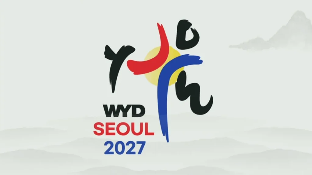 Imagem logo e tema jmj seul do artigo Conheça o logo e o tema da JMJ Seul 2027