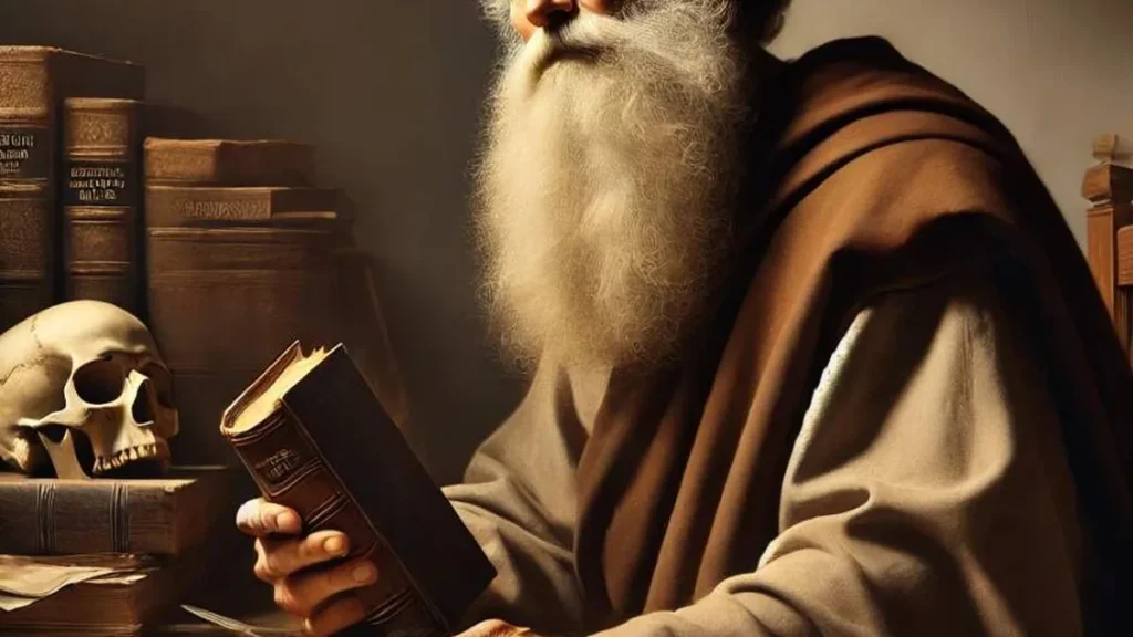 Imagem sao jeronimo IA do artigo Lições de São Jerônimo para aplicar no seu dia a dia!