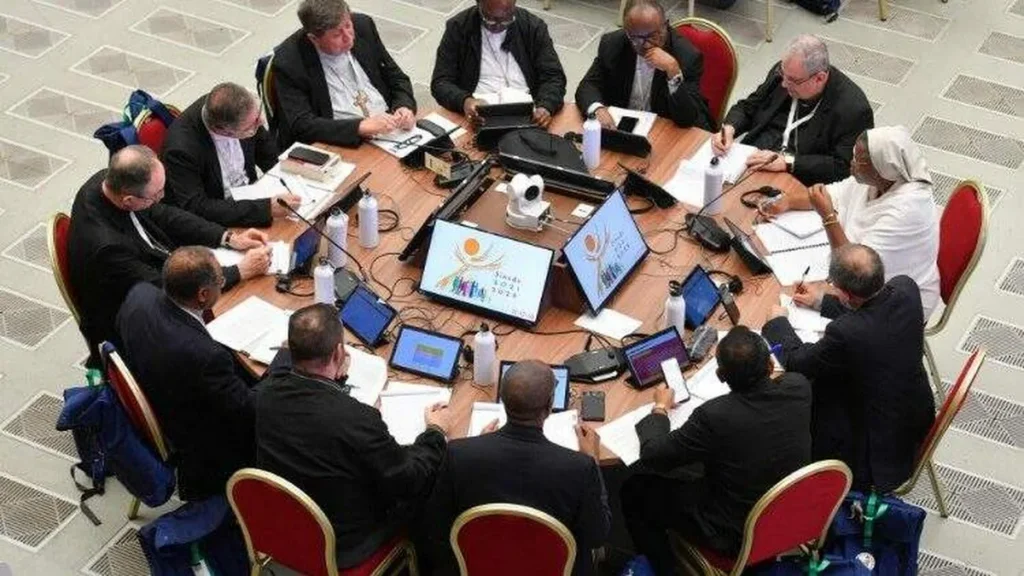 Imagem sinodo outubro 2024 do artigo No Sínodo, Igreja se debruça sobre temas sensíveis