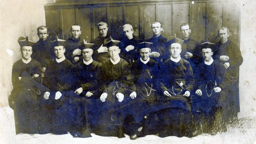 Imagem Redentoristas que partiram para o Brasil Gars am Inn Baviera Alemanha 21.set.1894 original do artigo Memória: 130 anos da chegada dos Missionários Redentoristas em Aparecida