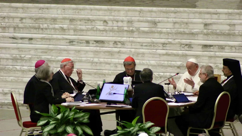 Imagem 16 Assembleia Geral Ordinaria do Sinodo do artigo Papa Francisco discursa sobre o Documento Final do Sínodo