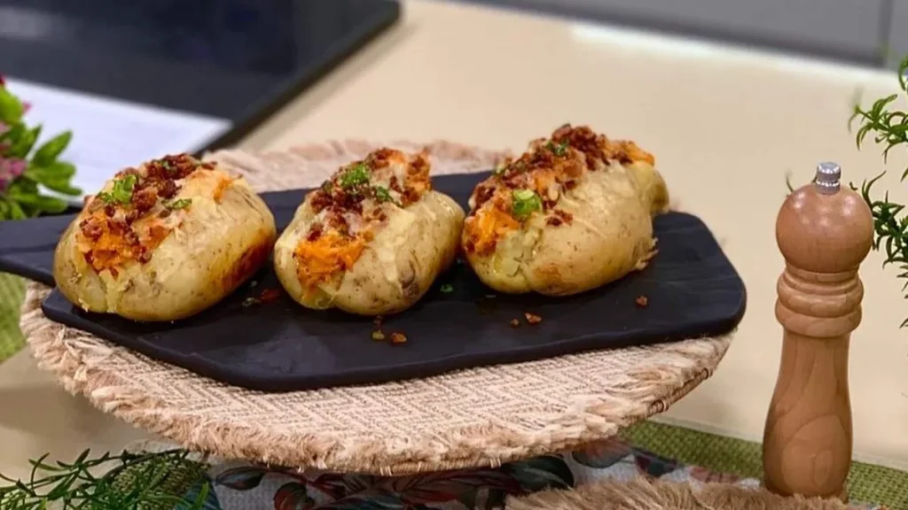 Imagem Batata recheada santa receita do artigo Batata Recheada e Gratinada– Santa Receita