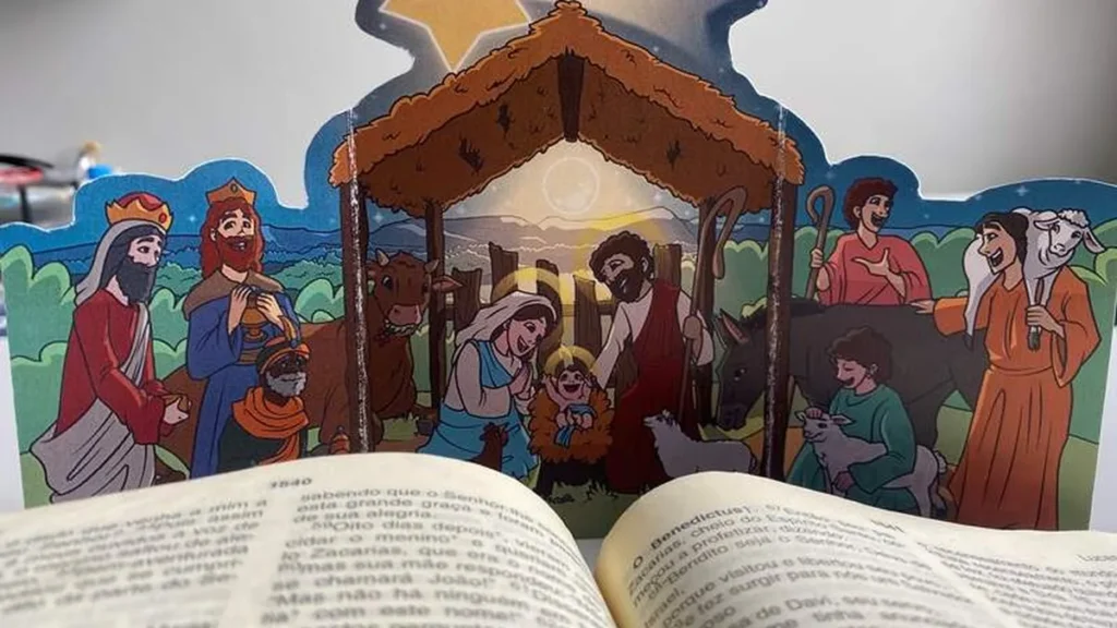 Imagem Cartao de natal da Revista de Aparecida do artigo Natal da esperança!