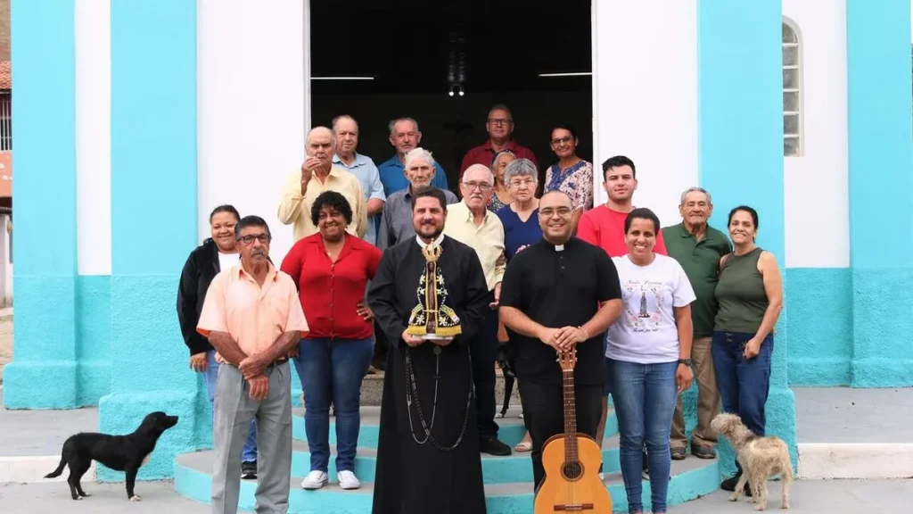 Imagem Comunidade de Santa Lucrecia Lorena do artigo Missionários da Esperança: comunidade em Lorena acolhe imagem peregrina