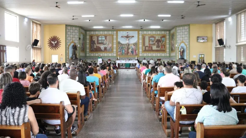 Imagem Santuario Frei Galvao Missa do artigo Confira a programação para as festividades de Frei Galvão no final de semana