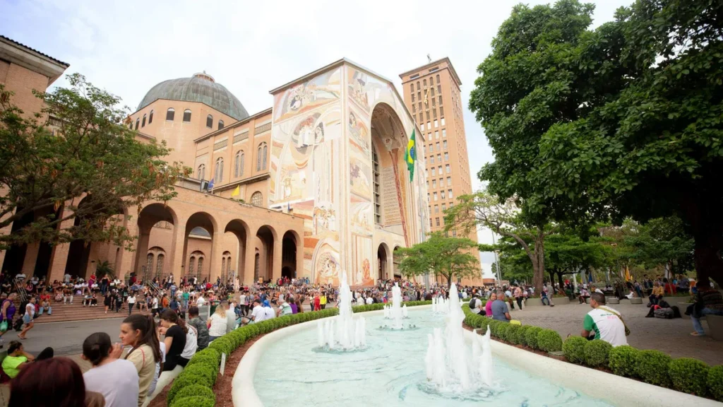 Imagem Santuario Nacional ao amanhecer do artigo Santuário Nacional será Igreja Jubilar em 2025