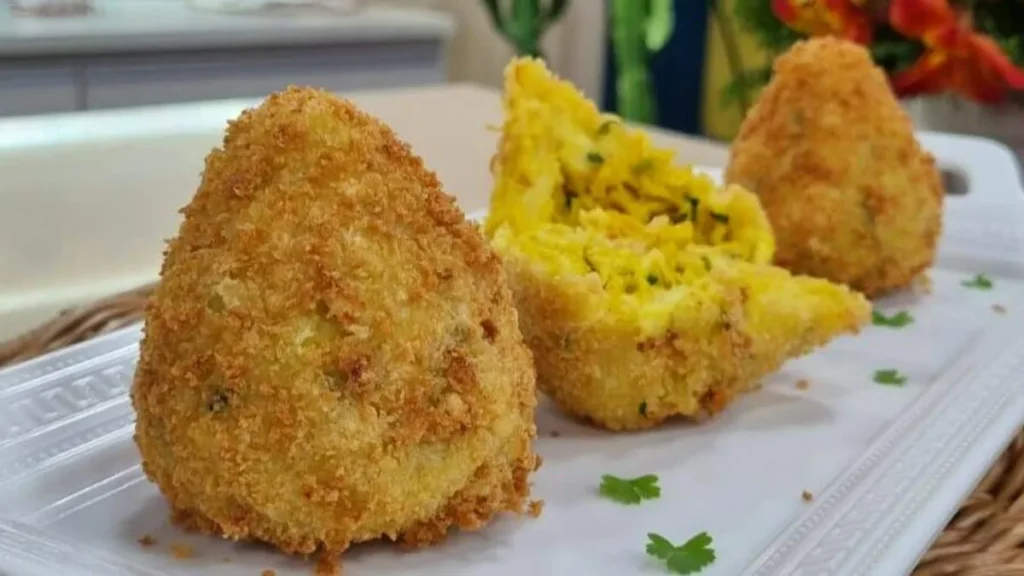 Imagem coxinha cremosa sem massa do artigo Coxinha Cremosa sem Massa - Santa Receita