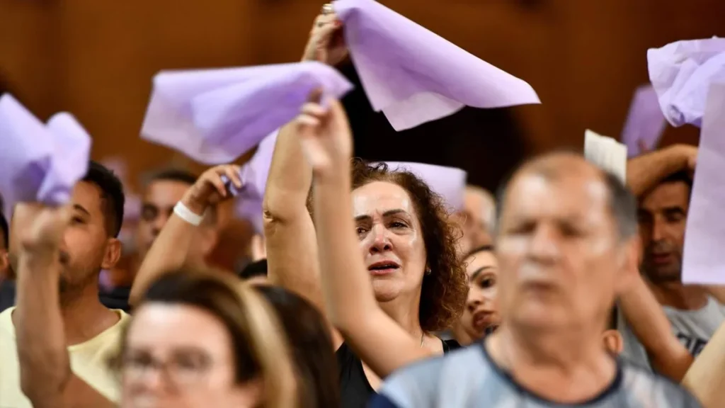 Imagem lencinho novena solene 2023 do artigo A beleza e o pedido de paz dos lencinhos da Novena de Aparecida
