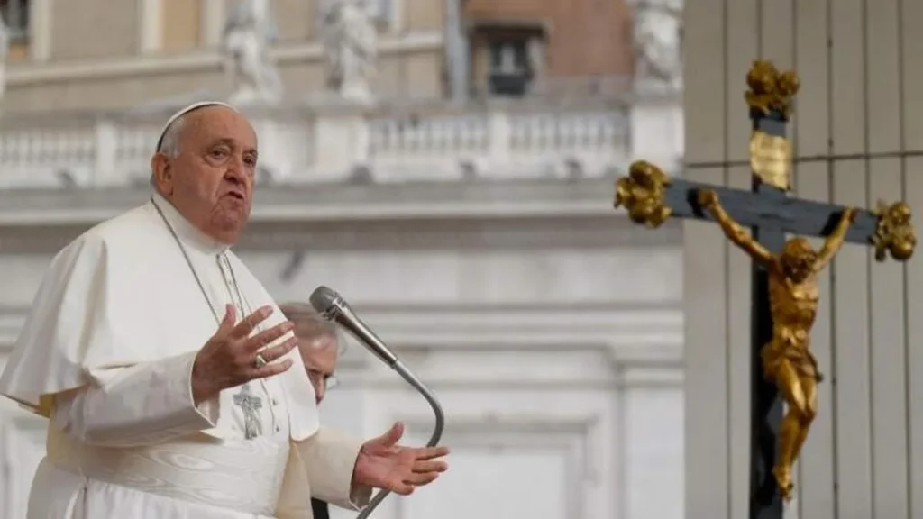 Imagem papa francisco audiencia geral 2024 do artigo Papa: “a vida que nos foi dada pelo Espírito Santo é vida eterna!"