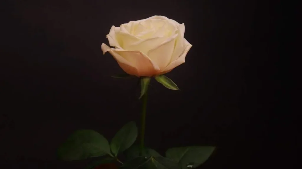 Imagem rosa branca com um fundo preto do artigo 6 versículos para não ter medo da morte