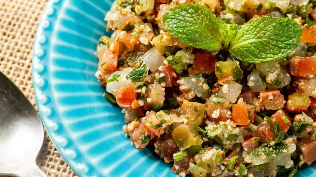 Imagem Tabule de Abobrinha do artigo Chef no Ar: Tabule de Abobrinha com Pão Sírio