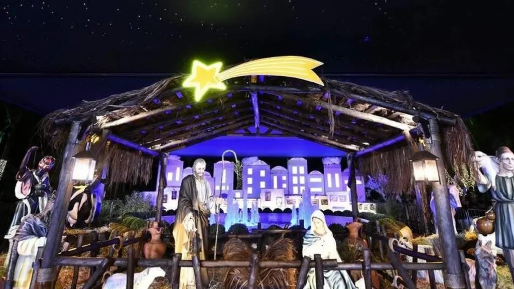 Imagem Presepio em Aparecida 2024 do artigo Presépio no Santuário Nacional contempla a Luz da Esperança
