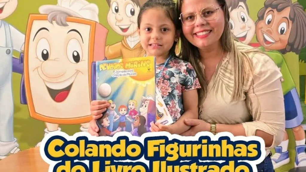 Imagem colando livro ilustrado