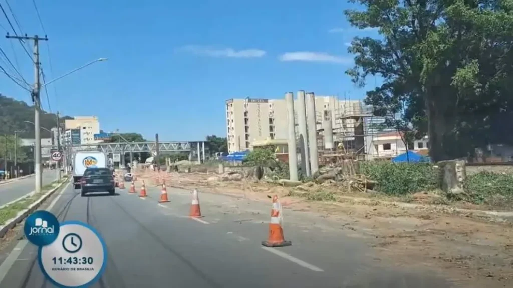 Imagem Avenida Itaguacu do artigo Novas Regras de trânsito na Av. Itaguaçu entram em vigor em Aparecida