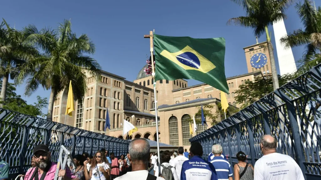 Imagem Bandeira do Brasil do artigo Oração pela Igreja e pela pátria