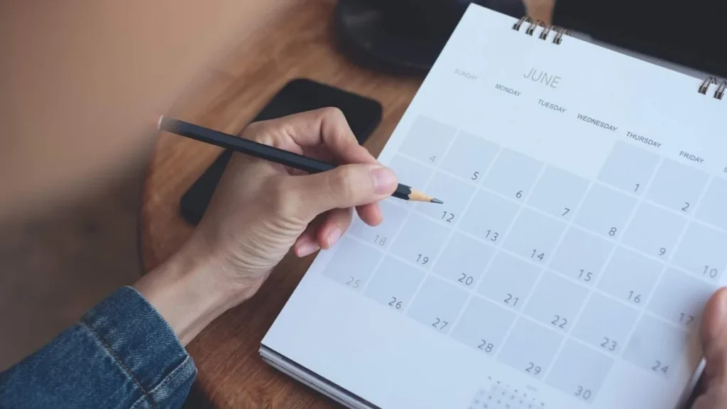 Imagem Calendario do artigo A origem dos calendários