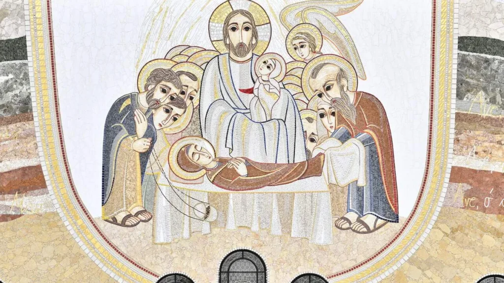 Imagem Fachada Sul destaque do artigo Fachadas em mosaicos nos levam para dentro do Santuário