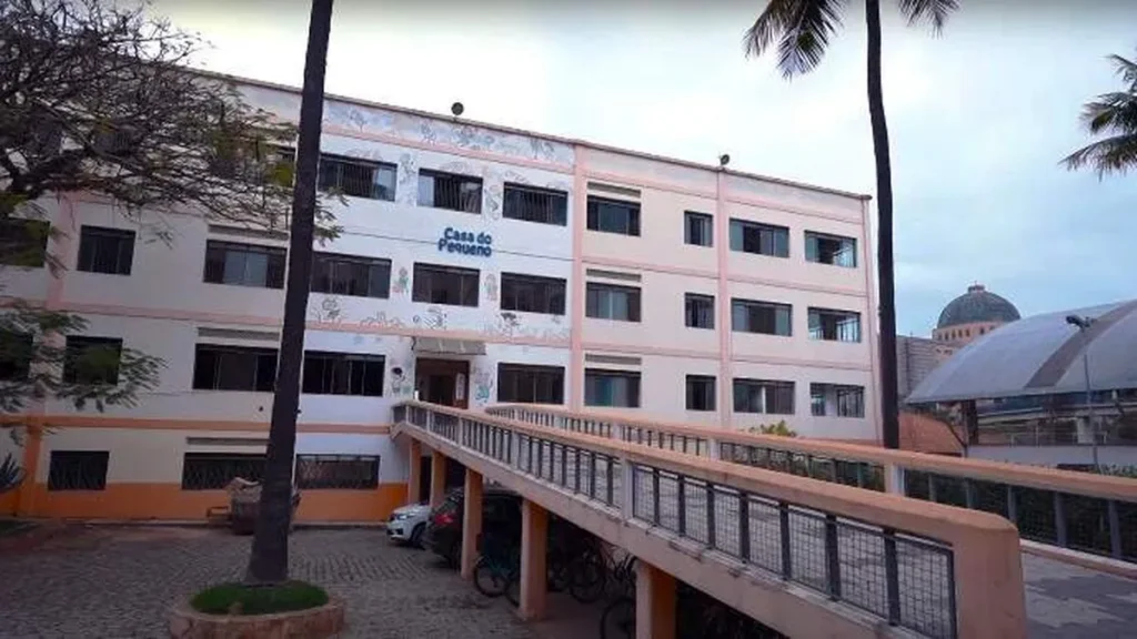 Prédio da Casa do Pequeno está em reformas