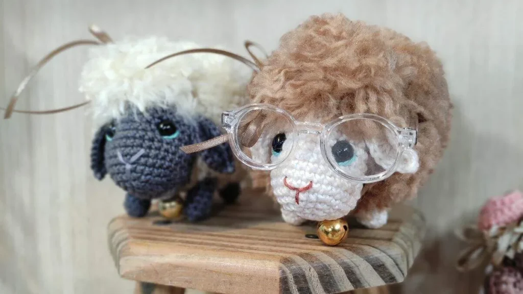 Imagem ovelha melila em amigurumi faca voce mesmo do artigo Ovelha Melila em amigurumi - Faça Você Mesmo